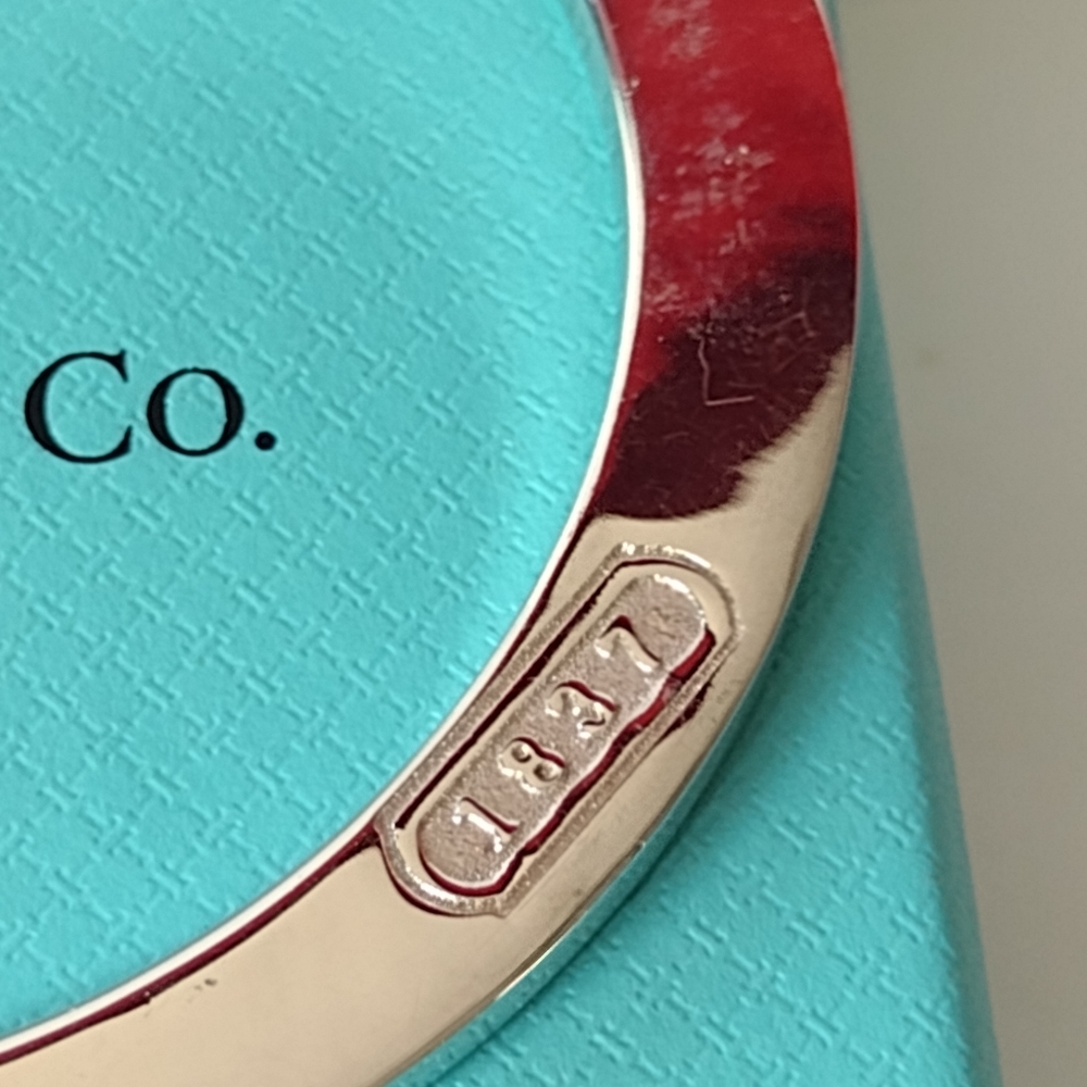 Tiffany Retired Authentic 1837 Cushion Bangle - Picture 5 of 15